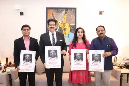 Sardar Vallabhbhai Patel Poster Released By President sir Sandeep Marwah